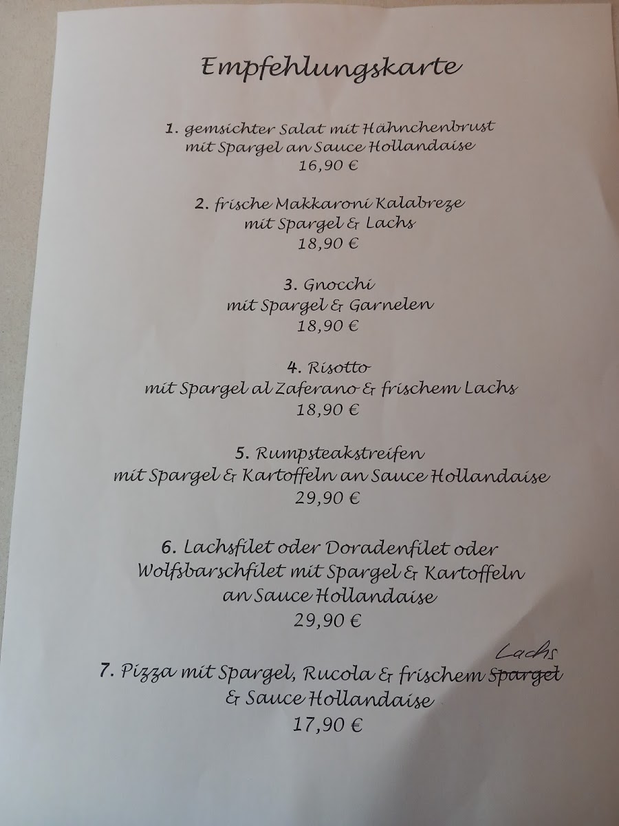 Ristorante Amalfi Menu - Image 6